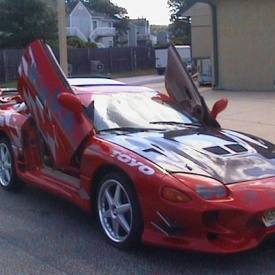 Ламбо двери ULD tuning Bolt ON на Dodge Stealth